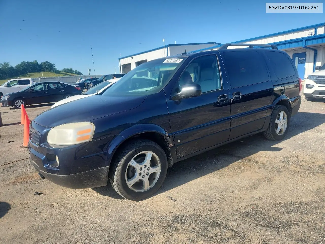 2007 Saturn Relay 2 VIN: 5GZDV03197D162251 Lot: 63281665