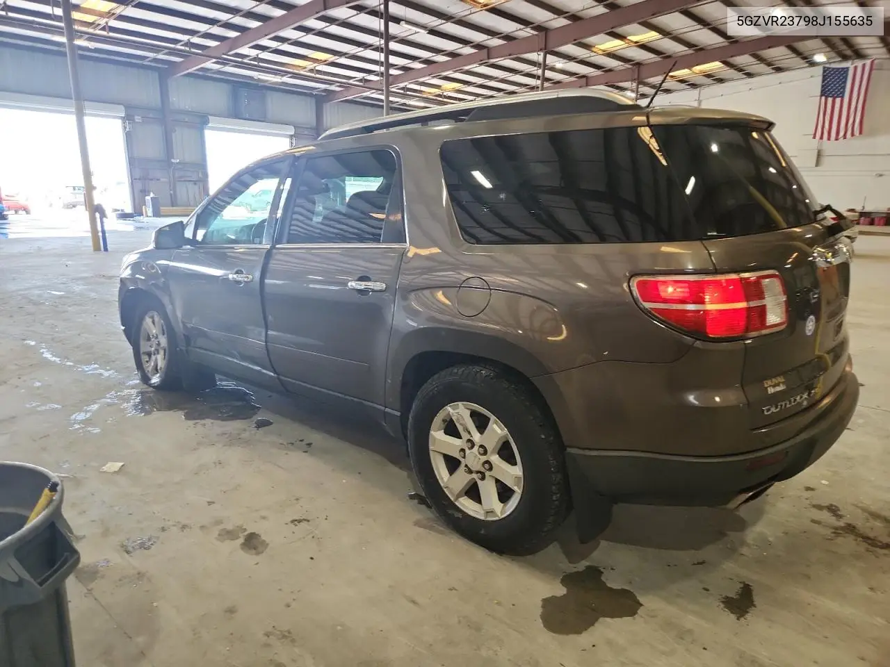 2008 Saturn Outlook Xr VIN: 5GZVR23798J155635 Lot: 64545935