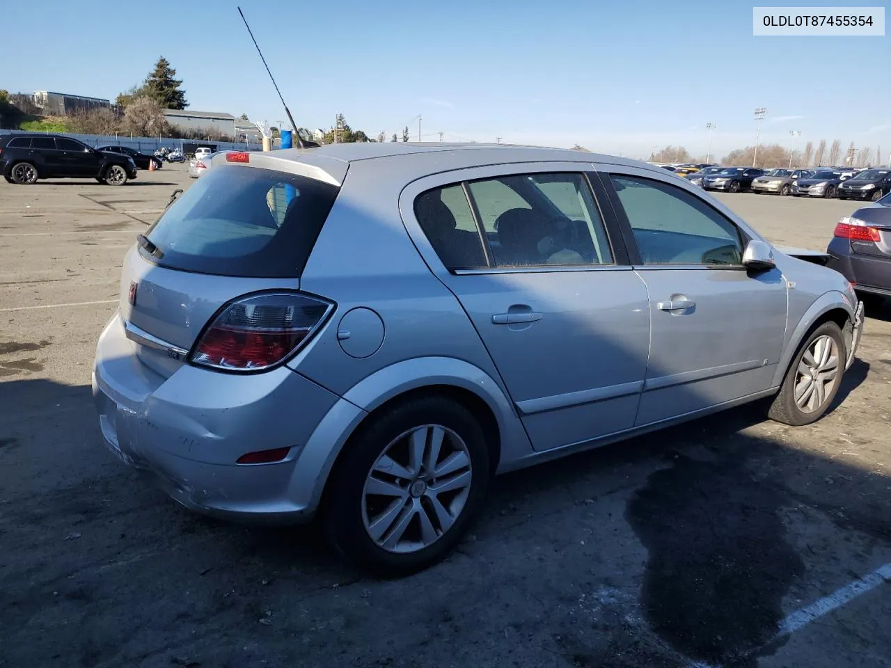 2008 Saturn Astra Xr VIN: 0LDL0T87455354 Lot: 42043645