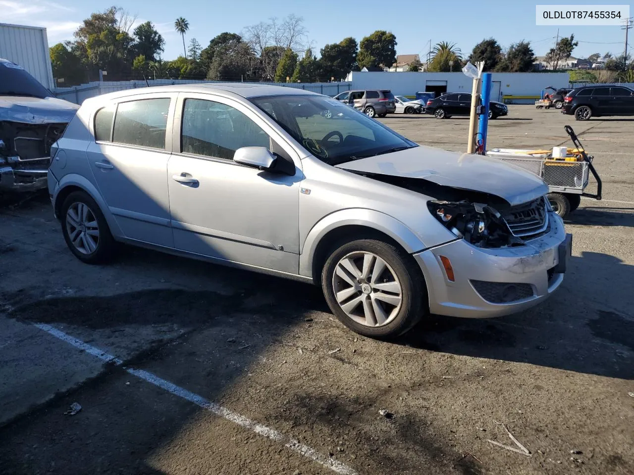 2008 Saturn Astra Xr VIN: 0LDL0T87455354 Lot: 42043645