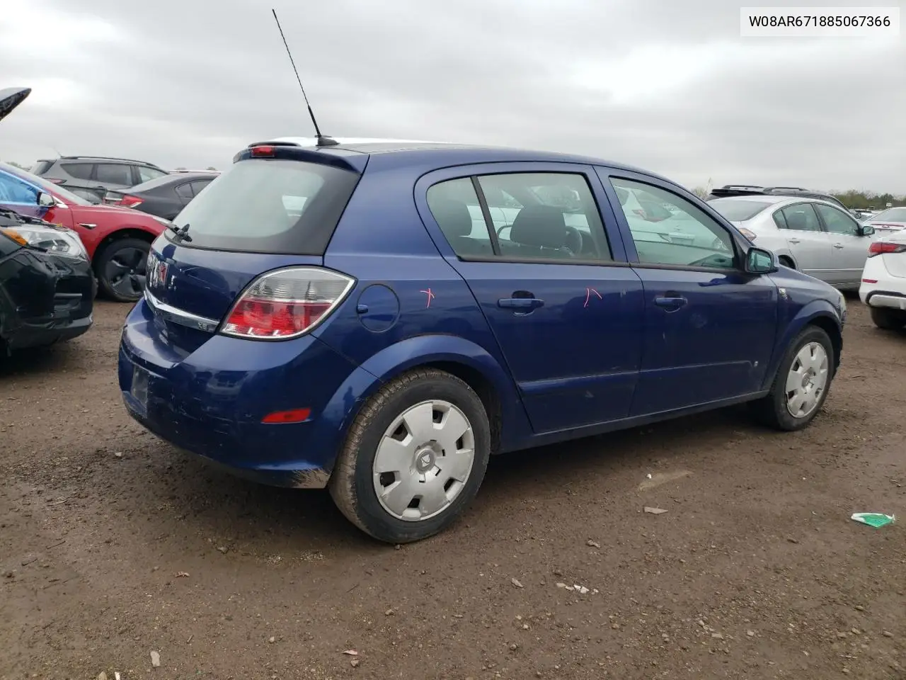 2008 Saturn Astra Xe VIN: W08AR671885067366 Lot: 55321145