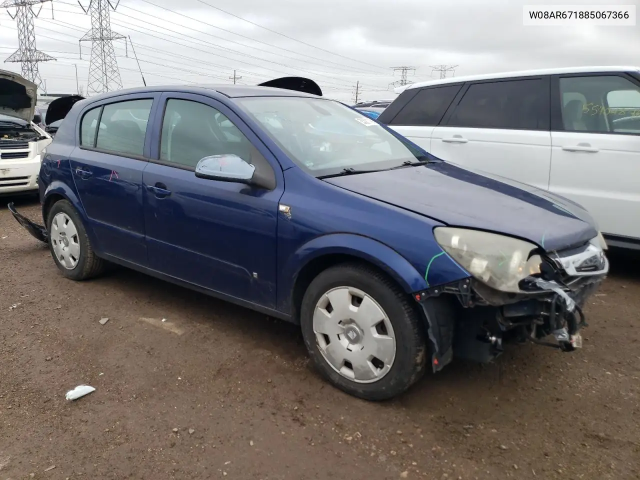 2008 Saturn Astra Xe VIN: W08AR671885067366 Lot: 55321145