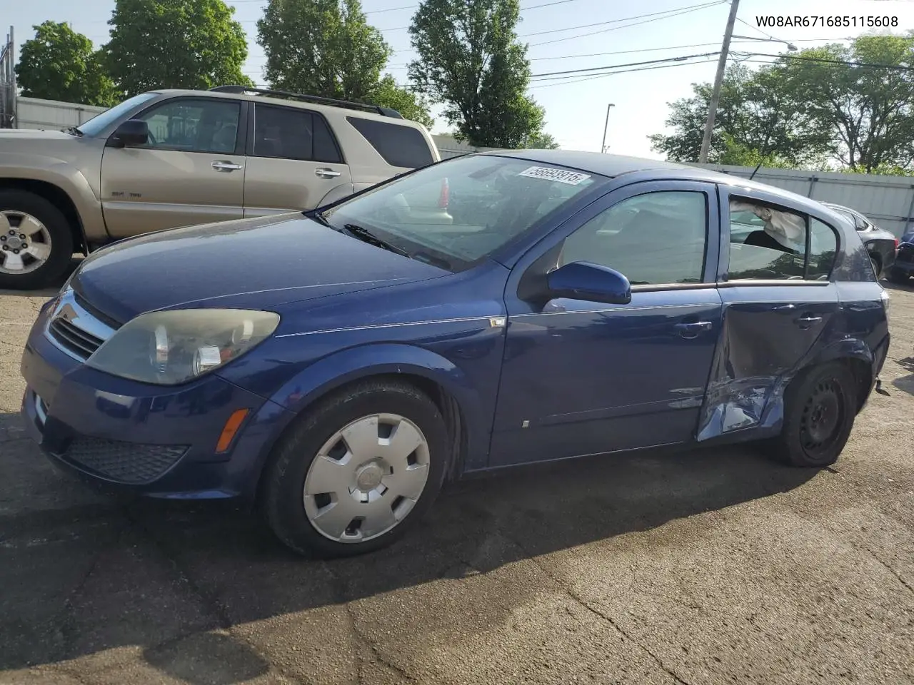 2008 Saturn Astra Xe VIN: W08AR671685115608 Lot: 56693915