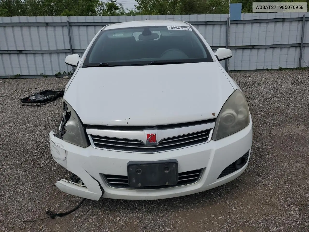2008 Saturn Astra Xr VIN: W08AT271985076958 Lot: 58659835