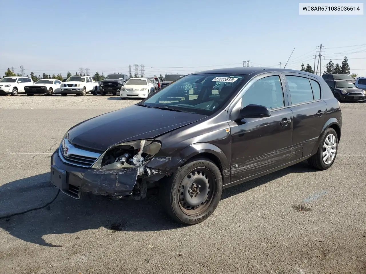 2008 Saturn Astra Xe VIN: W08AR671085036614 Lot: 59085815