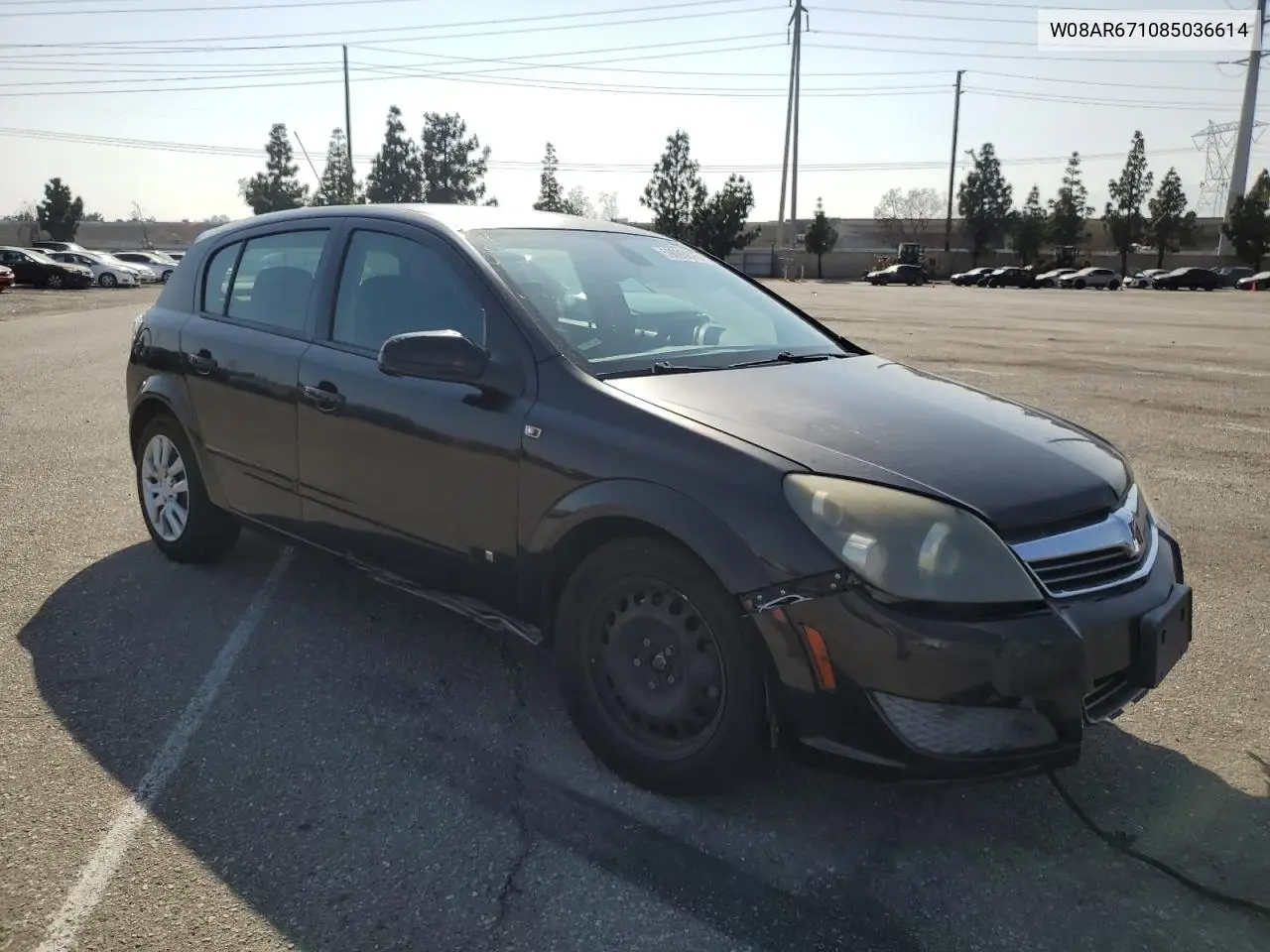 2008 Saturn Astra Xe VIN: W08AR671085036614 Lot: 59085815
