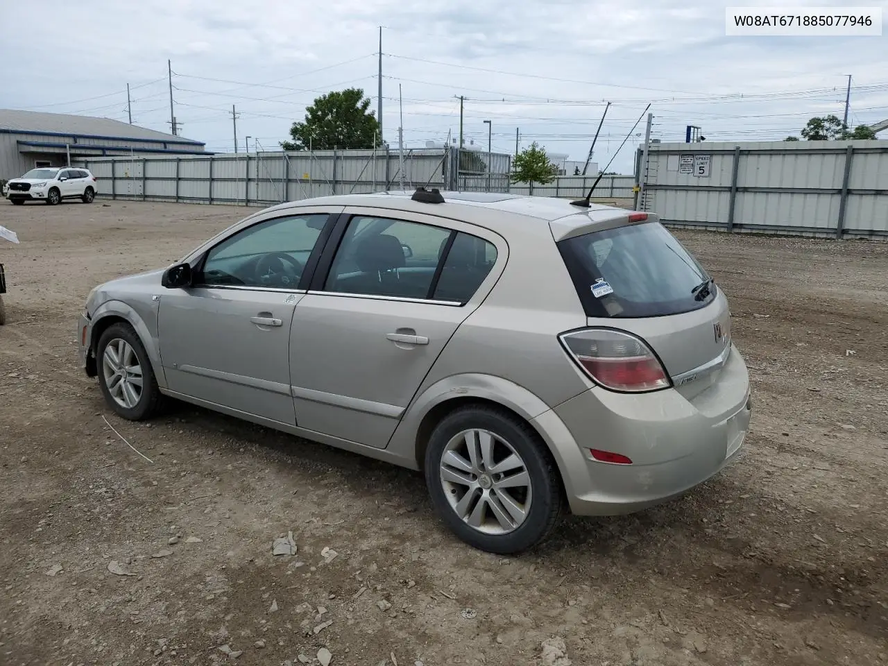 2008 Saturn Astra Xr VIN: W08AT671885077946 Lot: 61949225