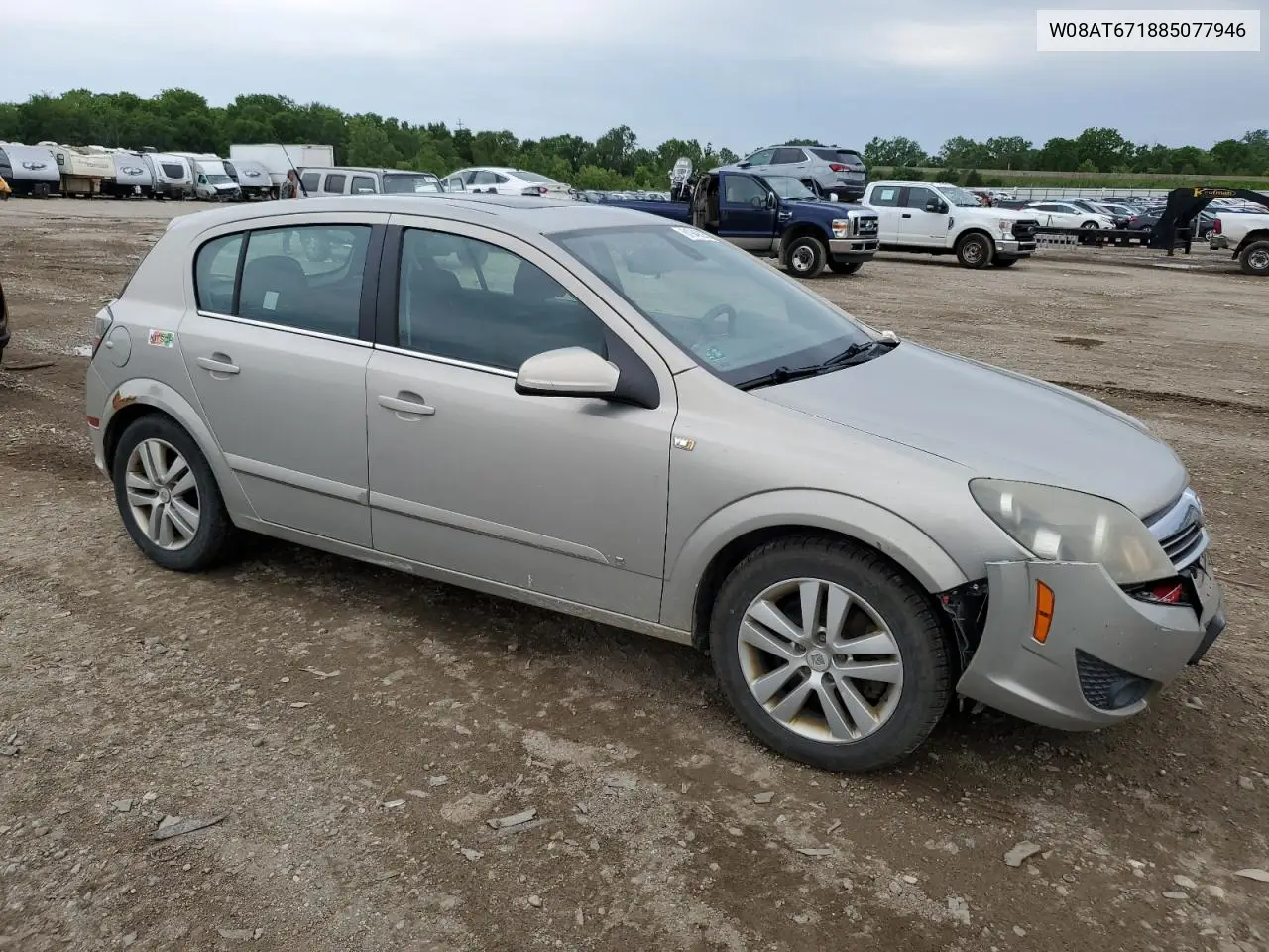 2008 Saturn Astra Xr VIN: W08AT671885077946 Lot: 61949225