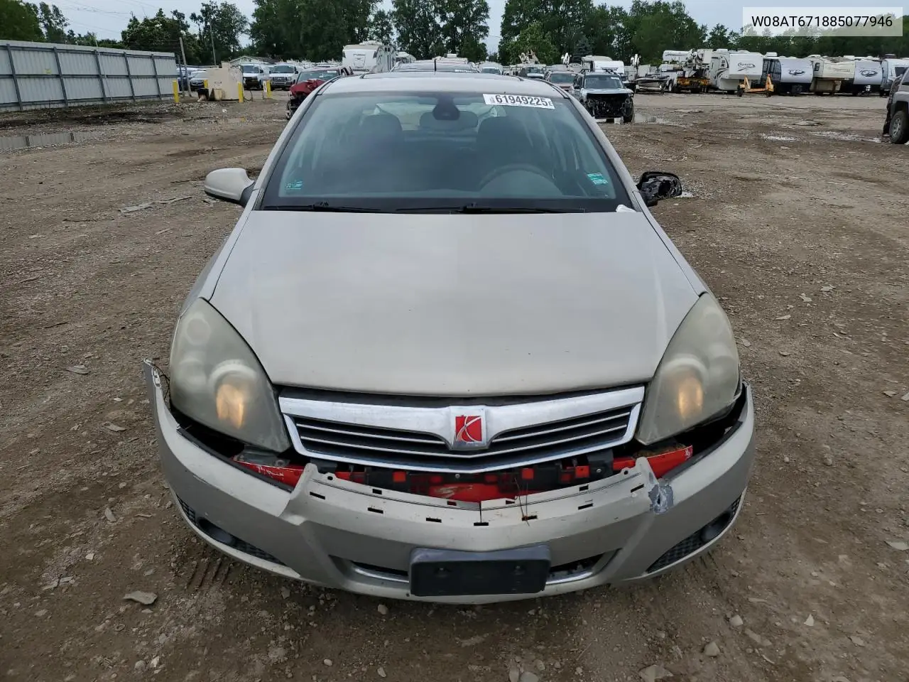 2008 Saturn Astra Xr VIN: W08AT671885077946 Lot: 61949225