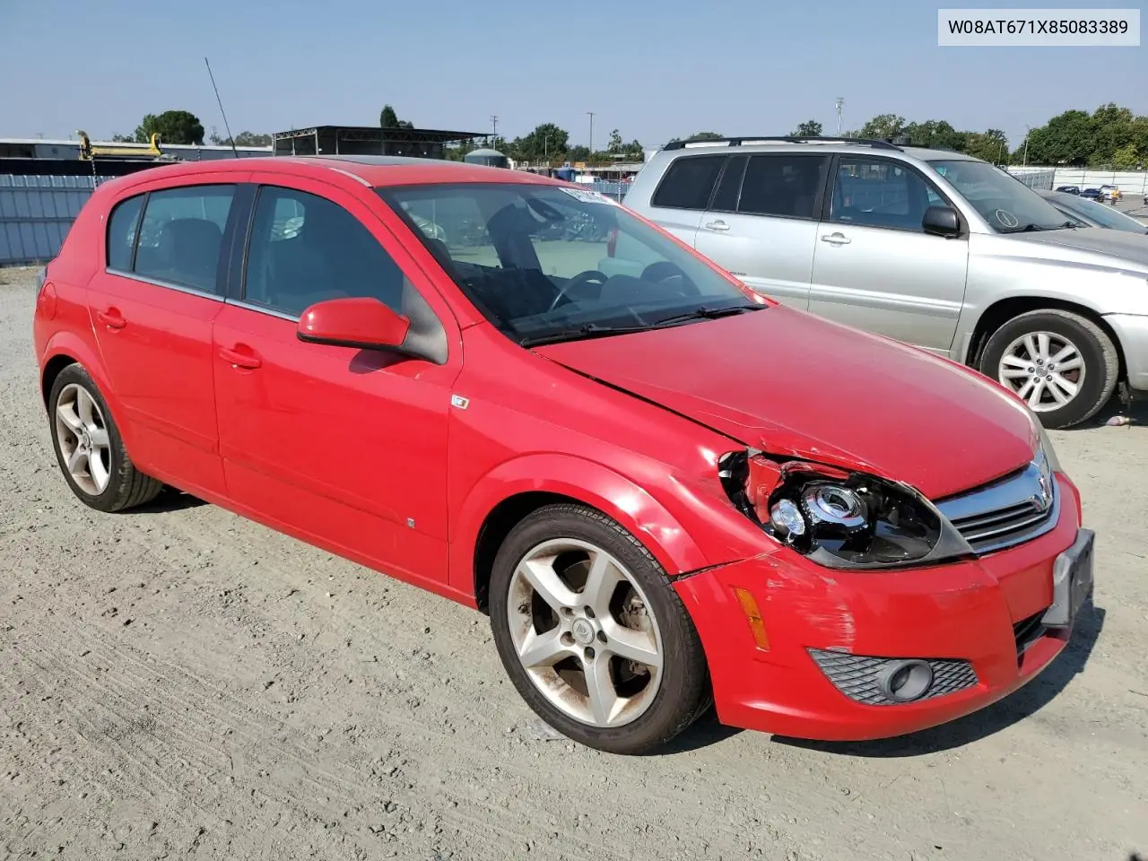 2008 Saturn Astra Xr VIN: W08AT671X85083389 Lot: 64138145