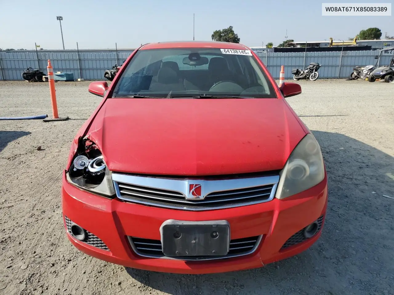 2008 Saturn Astra Xr VIN: W08AT671X85083389 Lot: 64138145