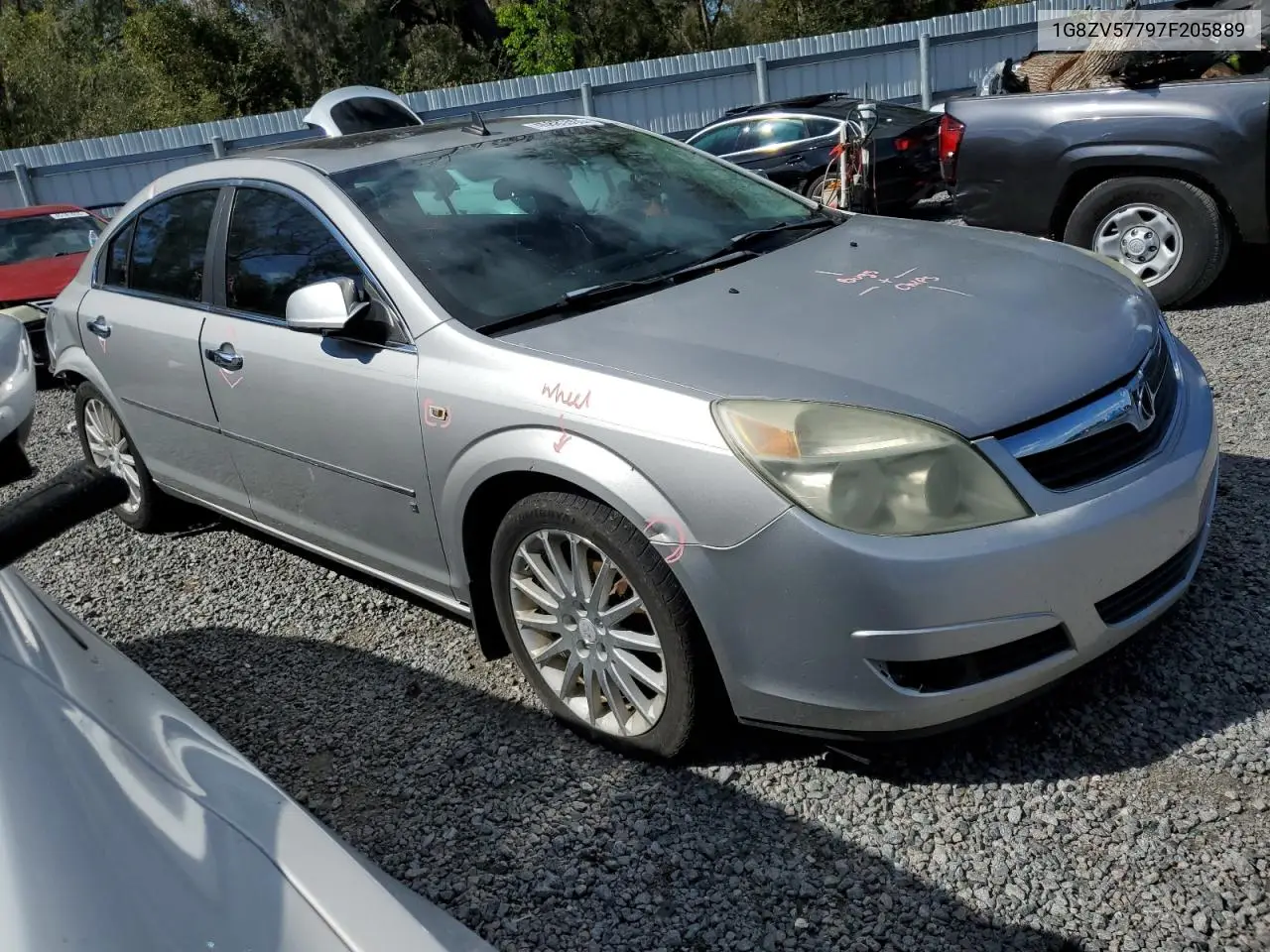 2007 Saturn Aura Xr VIN: 1G8ZV57797F205889 Lot: 45885905