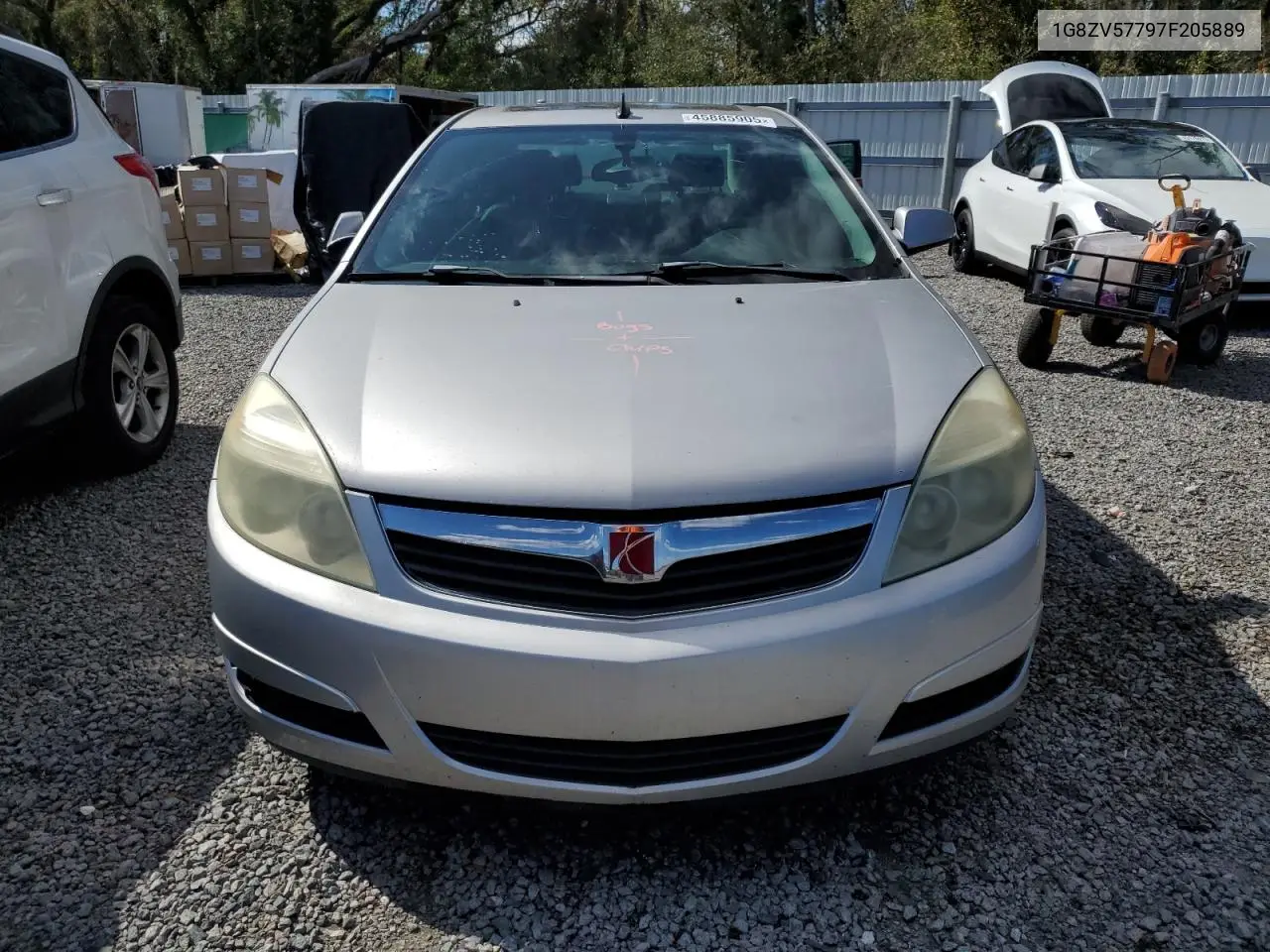 2007 Saturn Aura Xr VIN: 1G8ZV57797F205889 Lot: 45885905