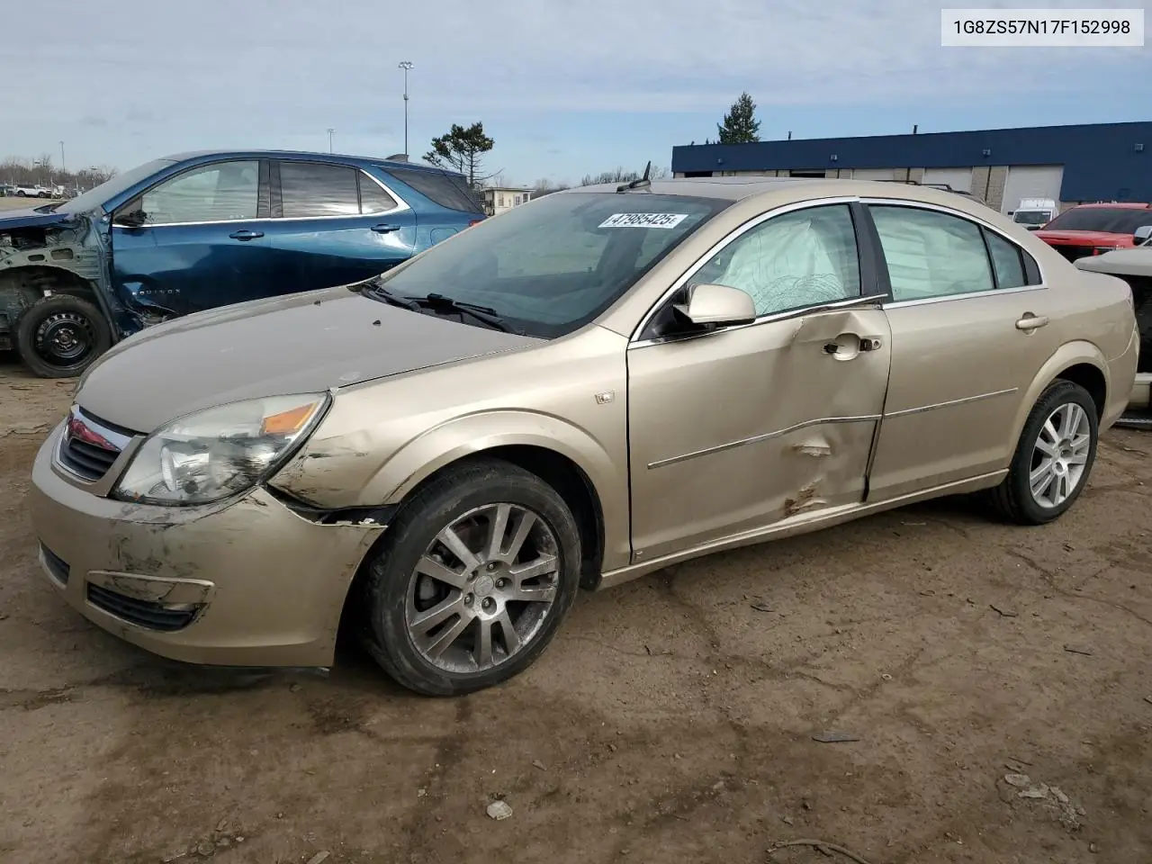 2007 Saturn Aura Xe VIN: 1G8ZS57N17F152998 Lot: 47985425