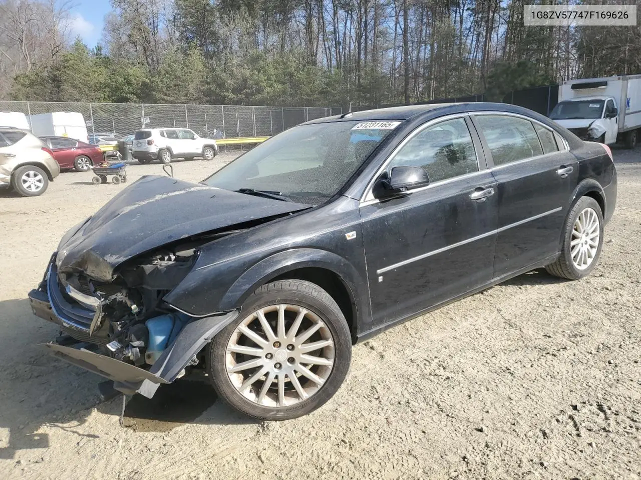 2007 Saturn Aura Xr VIN: 1G8ZV57747F169626 Lot: 51231165