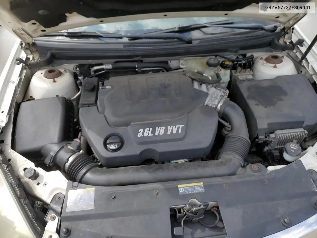 2007 Saturn Aura Xr VIN: 1G8ZV57737F309441 Lot: 55460715