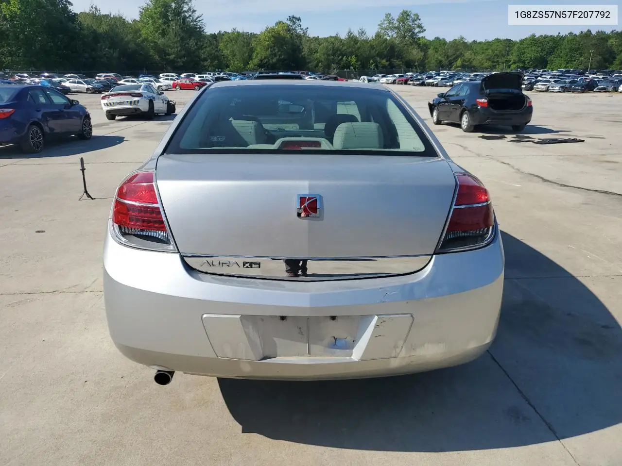 2007 Saturn Aura Xe VIN: 1G8ZS57N57F207792 Lot: 55839685