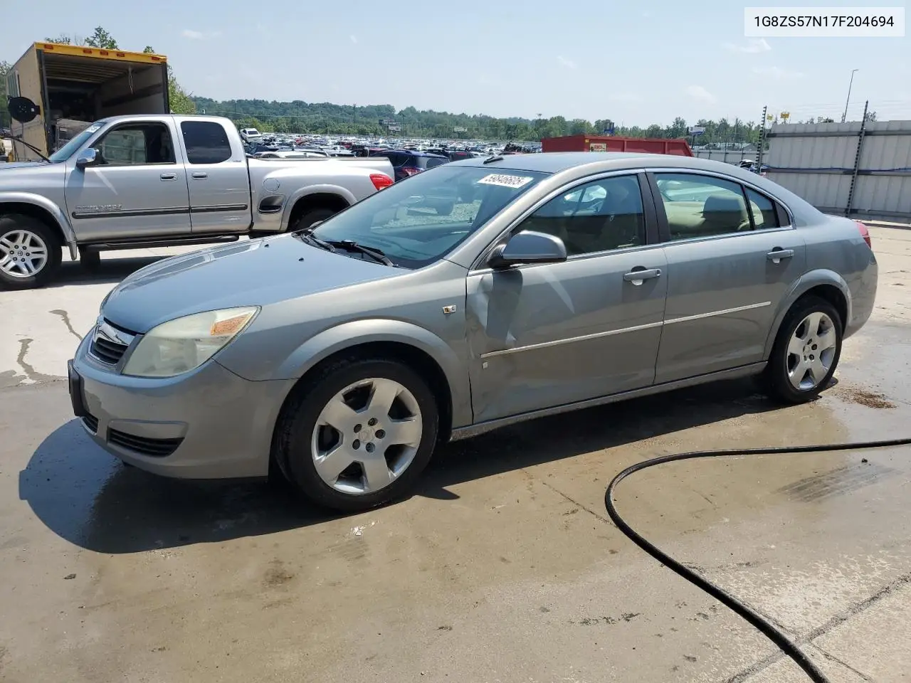 2007 Saturn Aura Xe VIN: 1G8ZS57N17F204694 Lot: 59846605