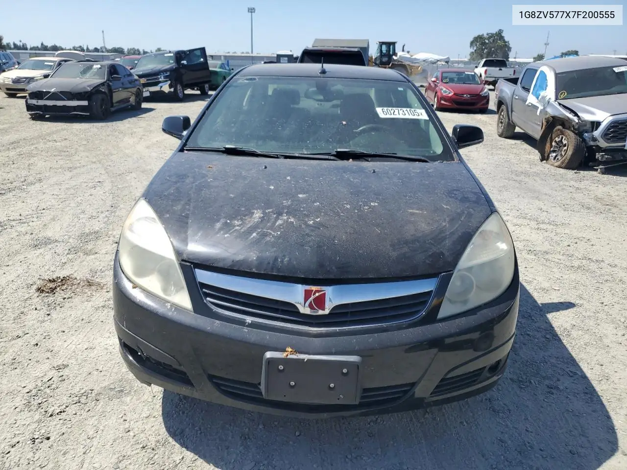 2007 Saturn Aura Xr VIN: 1G8ZV577X7F200555 Lot: 60273105