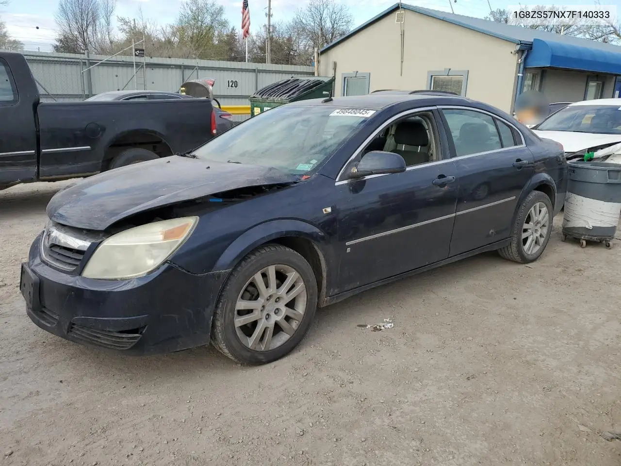 2007 Saturn Aura Xe VIN: 1G8ZS57NX7F140333 Lot: 60596245