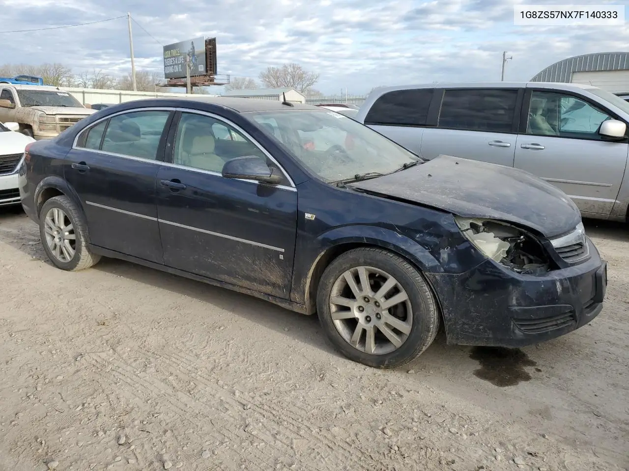 2007 Saturn Aura Xe VIN: 1G8ZS57NX7F140333 Lot: 60596245