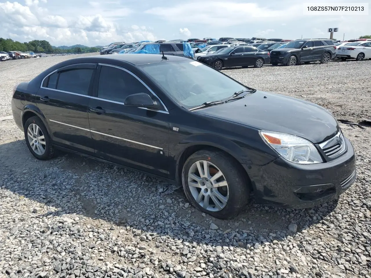 2007 Saturn Aura Xe VIN: 1G8ZS57N07F210213 Lot: 60996255