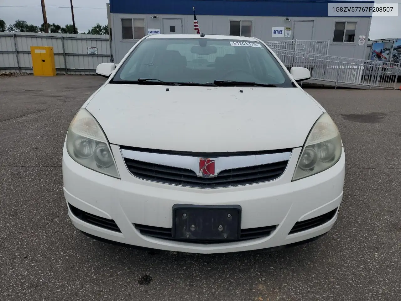 2007 Saturn Aura Xr VIN: 1G8ZV57767F208507 Lot: 61203375