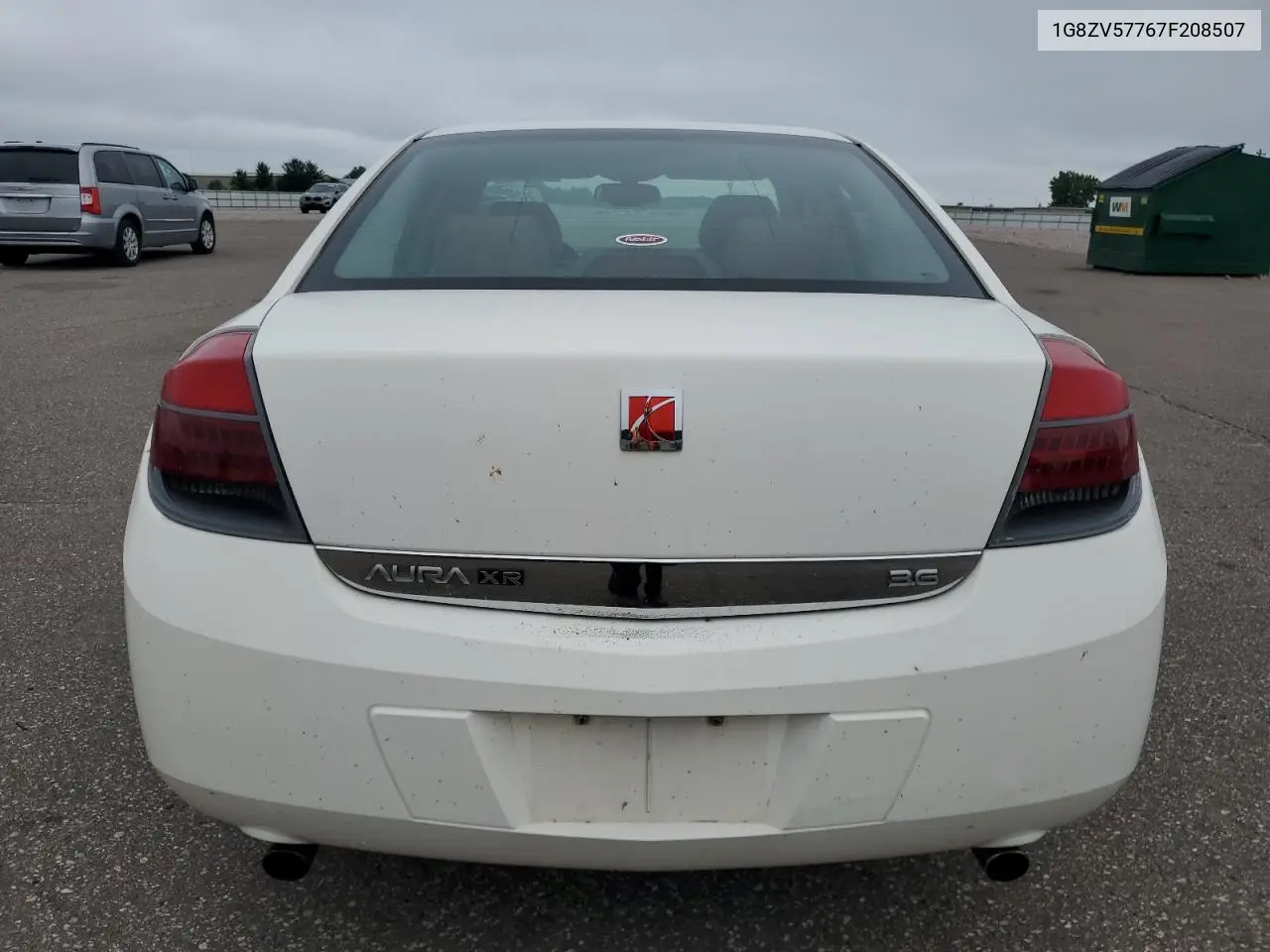 2007 Saturn Aura Xr VIN: 1G8ZV57767F208507 Lot: 61203375