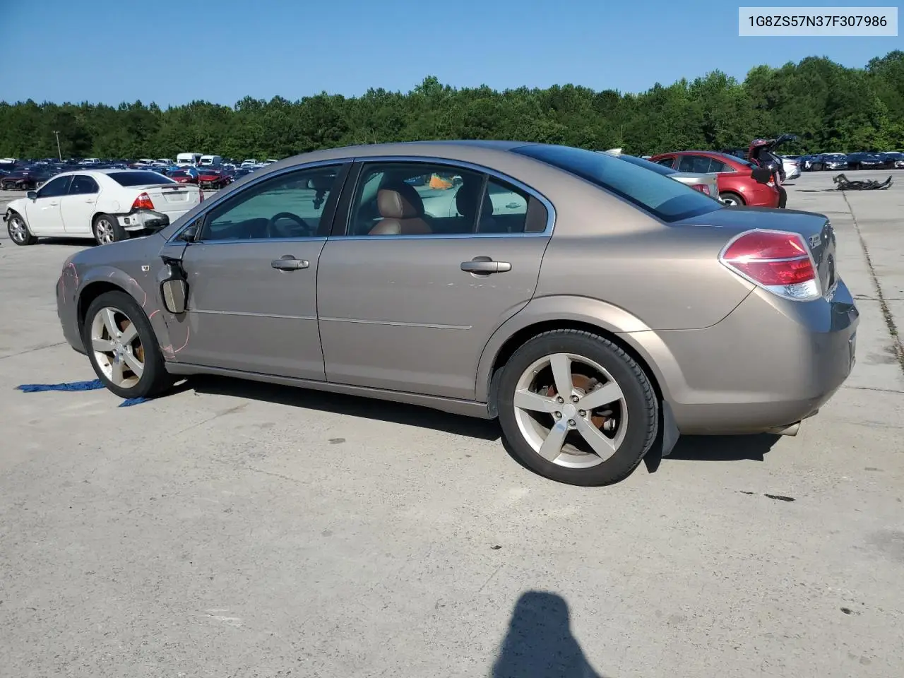 2007 Saturn Aura Xe VIN: 1G8ZS57N37F307986 Lot: 62322835