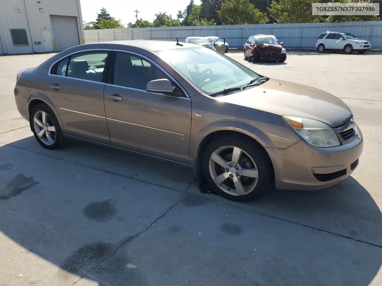 2007 Saturn Aura Xe VIN: 1G8ZS57N37F307986 Lot: 62322835
