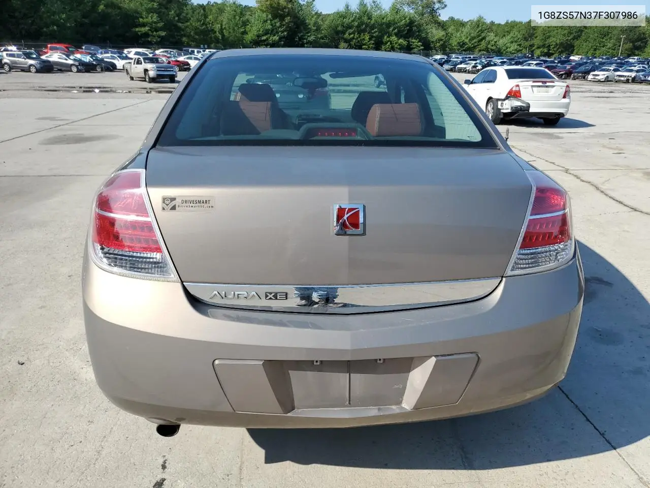 2007 Saturn Aura Xe VIN: 1G8ZS57N37F307986 Lot: 62322835