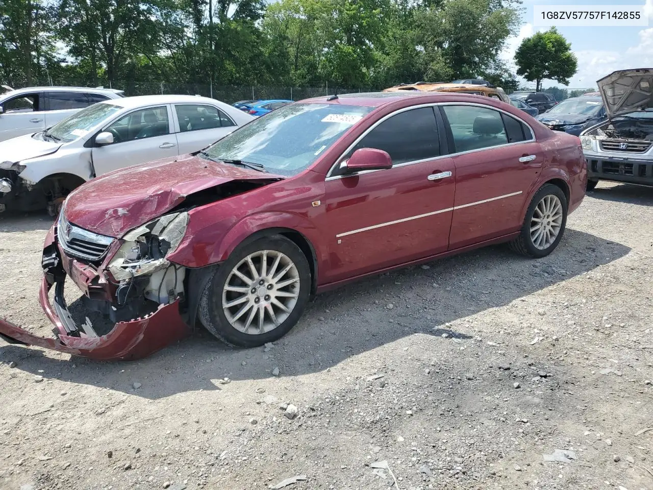 2007 Saturn Aura Xr VIN: 1G8ZV57757F142855 Lot: 62874505