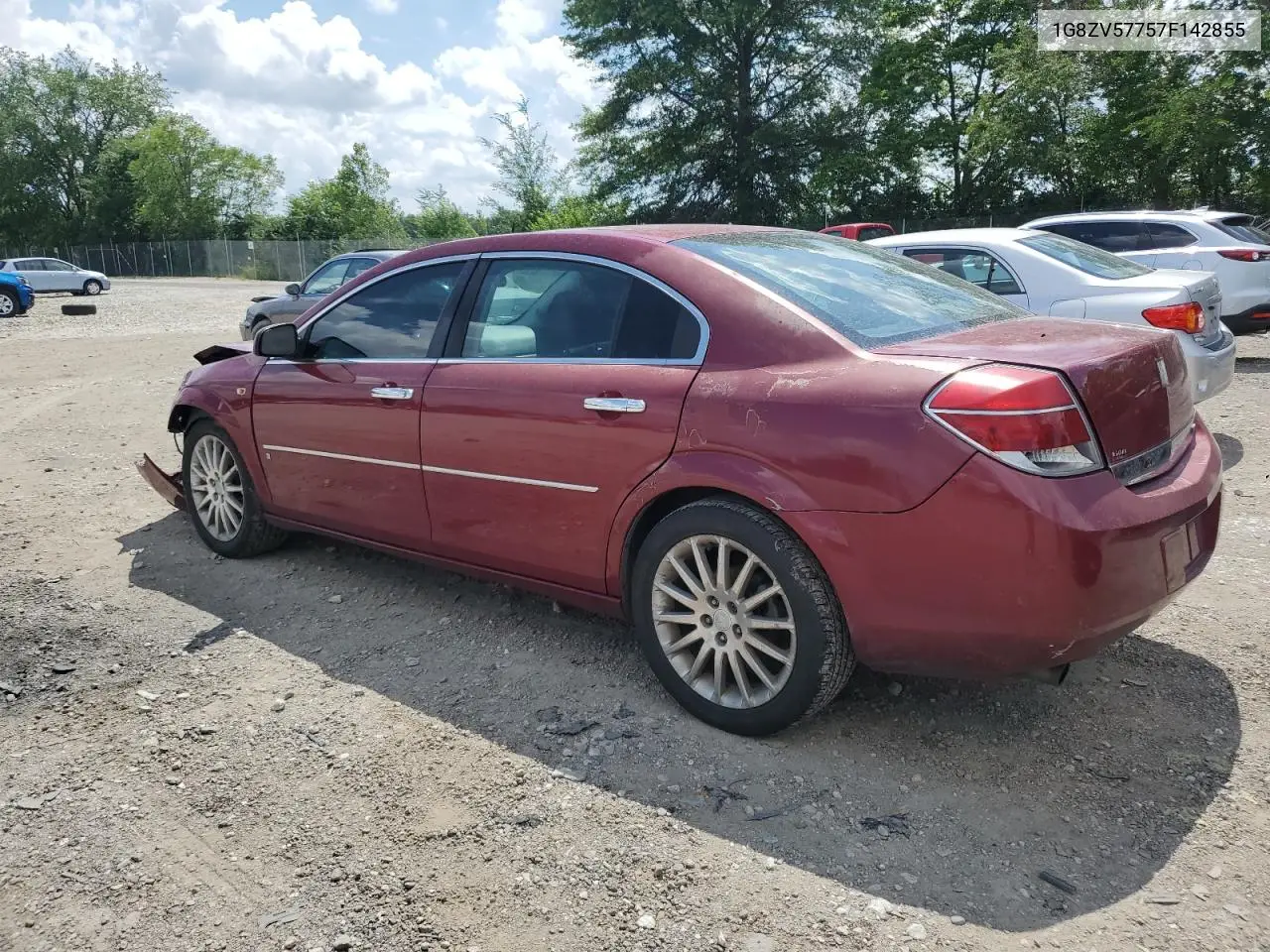 2007 Saturn Aura Xr VIN: 1G8ZV57757F142855 Lot: 62874505