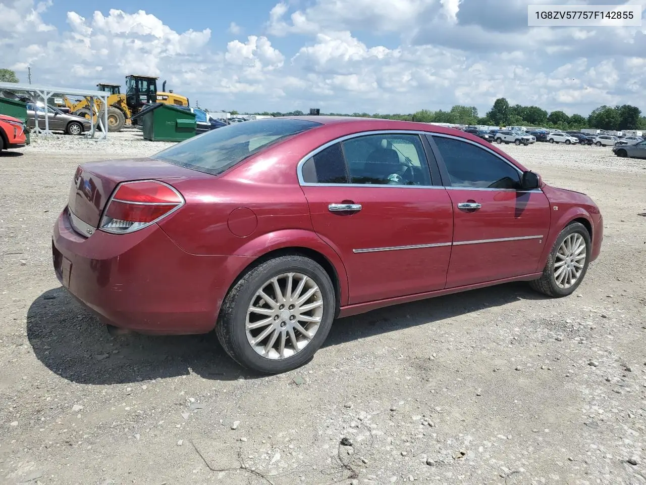 2007 Saturn Aura Xr VIN: 1G8ZV57757F142855 Lot: 62874505