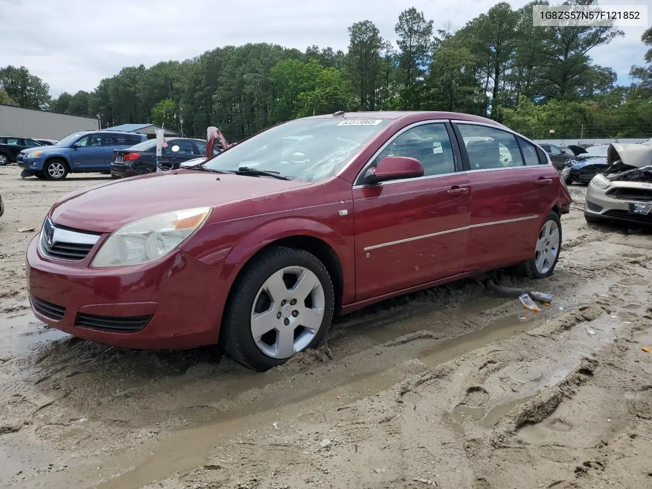 2007 Saturn Aura Xe VIN: 1G8ZS57N57F121852 Lot: 63373865