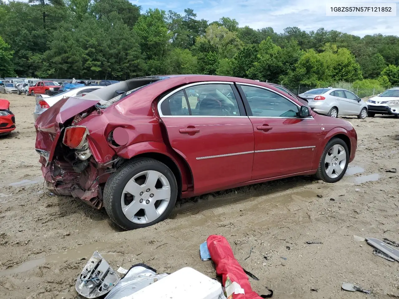 2007 Saturn Aura Xe VIN: 1G8ZS57N57F121852 Lot: 63373865