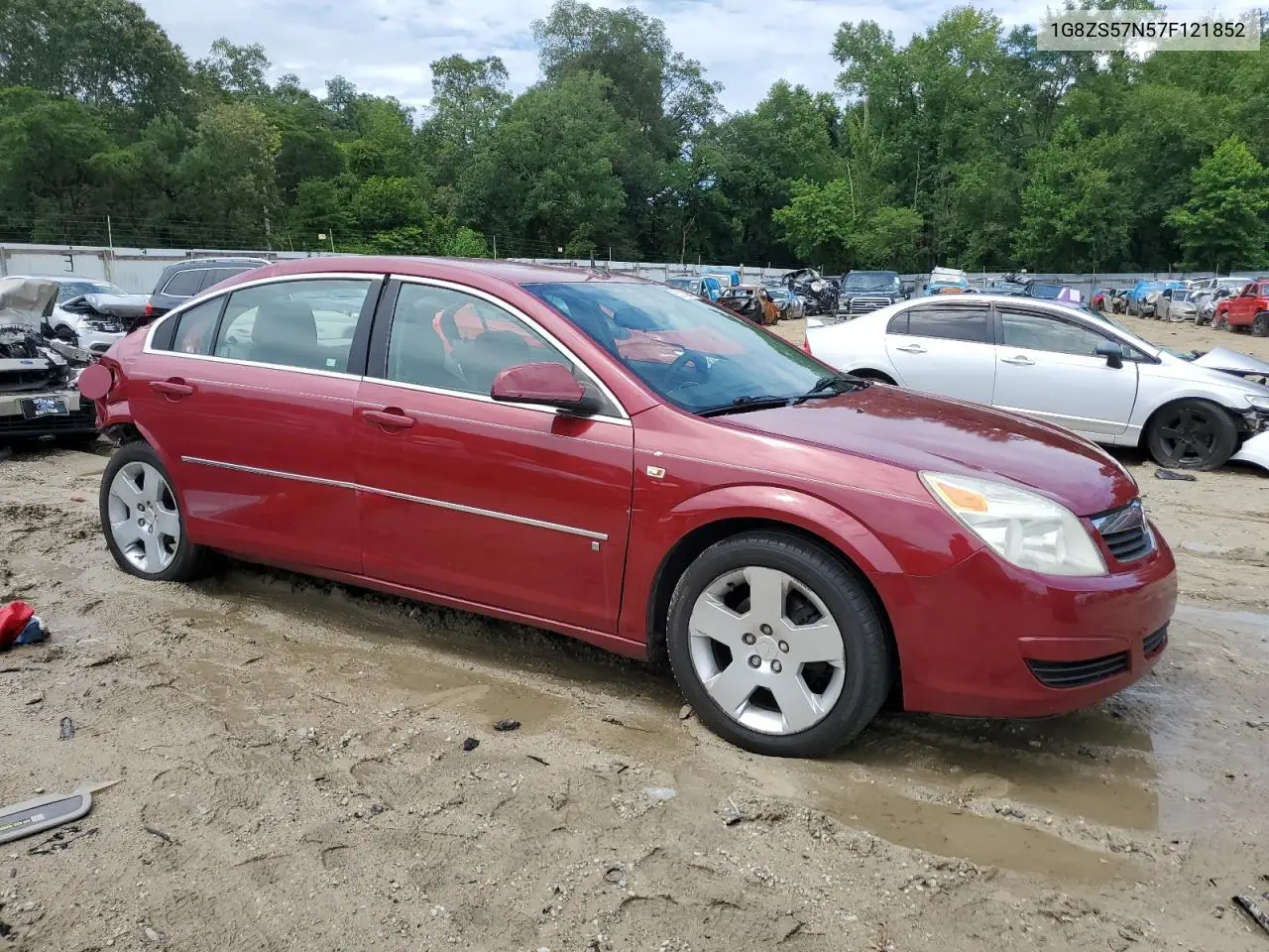 2007 Saturn Aura Xe VIN: 1G8ZS57N57F121852 Lot: 63373865