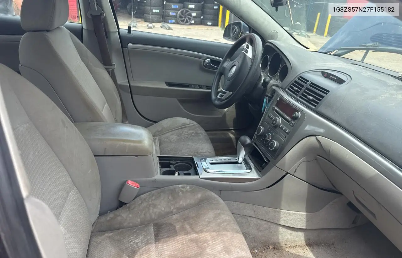 2007 Saturn Aura Xe VIN: 1G8ZS57N27F155182 Lot: 63483395