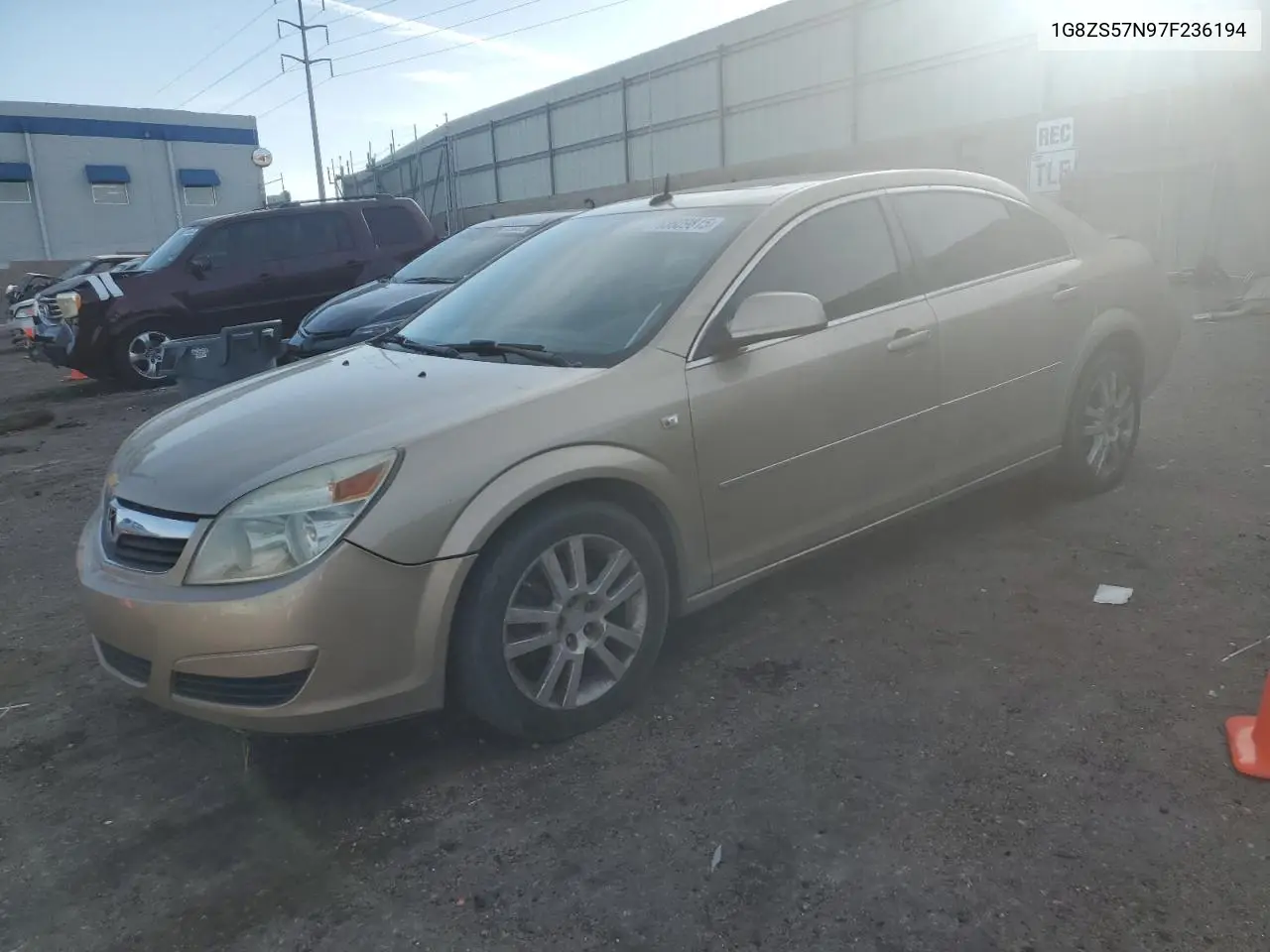 2007 Saturn Aura Xe VIN: 1G8ZS57N97F236194 Lot: 63609815