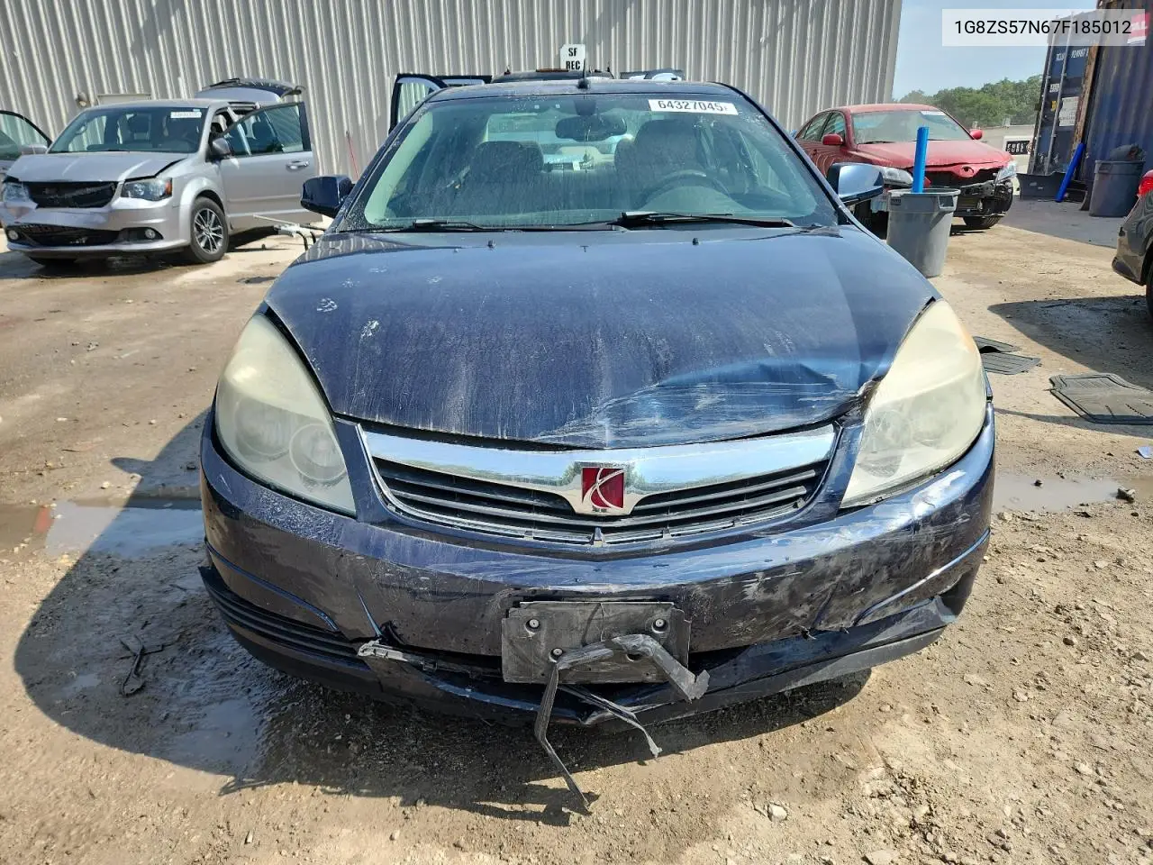 2007 Saturn Aura Xe VIN: 1G8ZS57N67F185012 Lot: 64327045