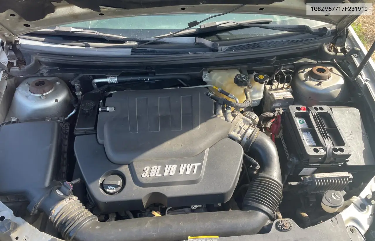 2007 Saturn Aura Xr VIN: 1G8ZV57717F231919 Lot: 64566085