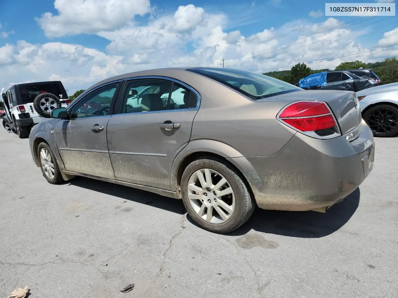2007 Saturn Aura Xe VIN: 1G8ZS57N17F311714 Lot: 64953085