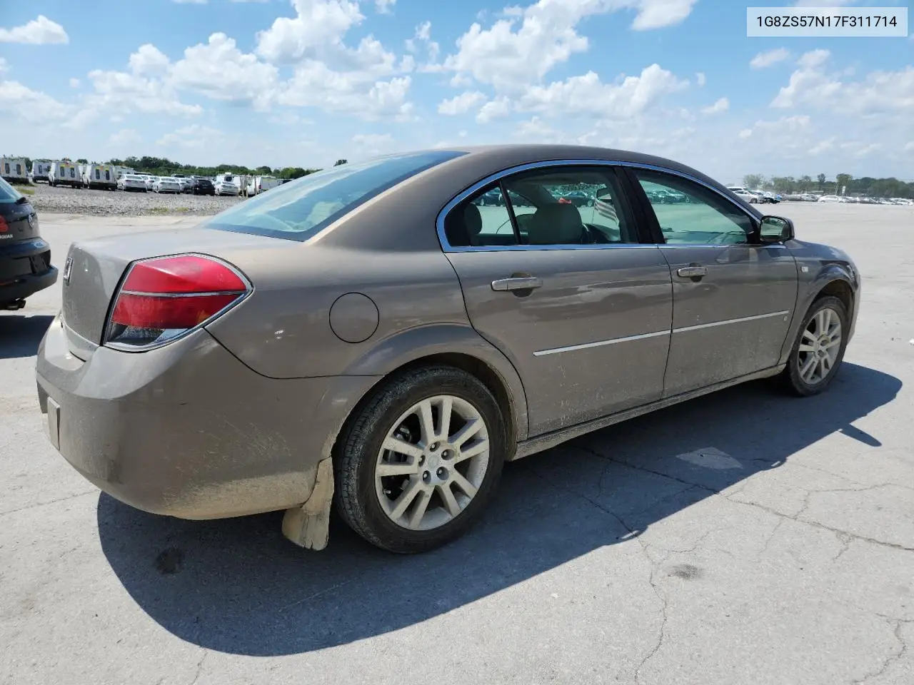 2007 Saturn Aura Xe VIN: 1G8ZS57N17F311714 Lot: 64953085