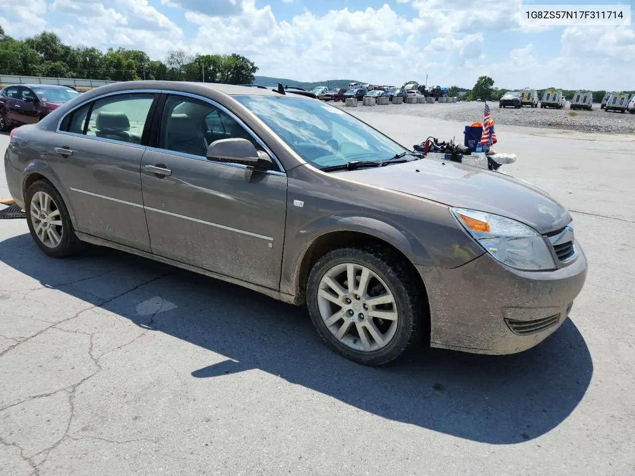 2007 Saturn Aura Xe VIN: 1G8ZS57N17F311714 Lot: 64953085