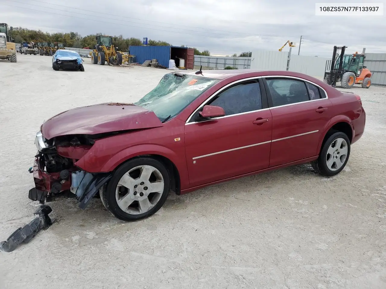 2007 Saturn Aura Xe VIN: 1G8ZS57N77F133937 Lot: 88781165