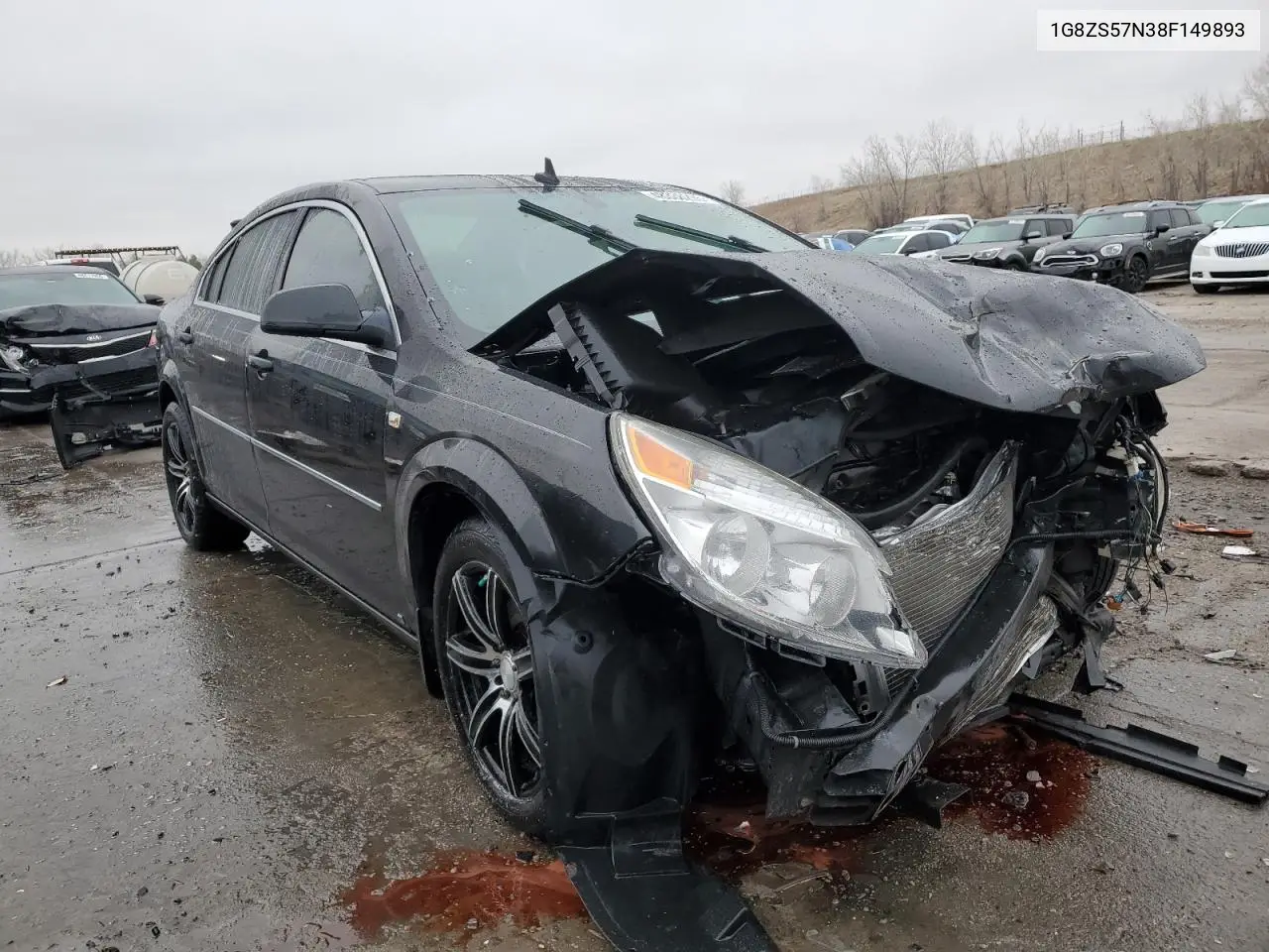 2008 Saturn Aura Xe VIN: 1G8ZS57N38F149893 Lot: 48338295