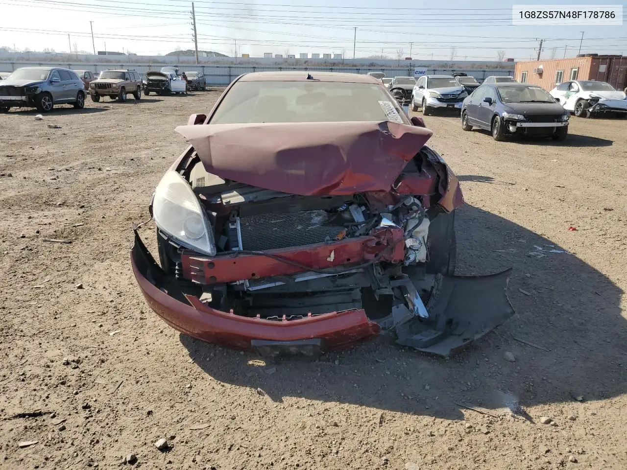 2008 Saturn Aura Xe VIN: 1G8ZS57N48F178786 Lot: 48765035