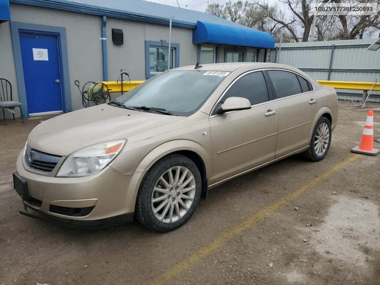2008 Saturn Aura Xr VIN: 1G8ZV57738F250893 Lot: 49181355
