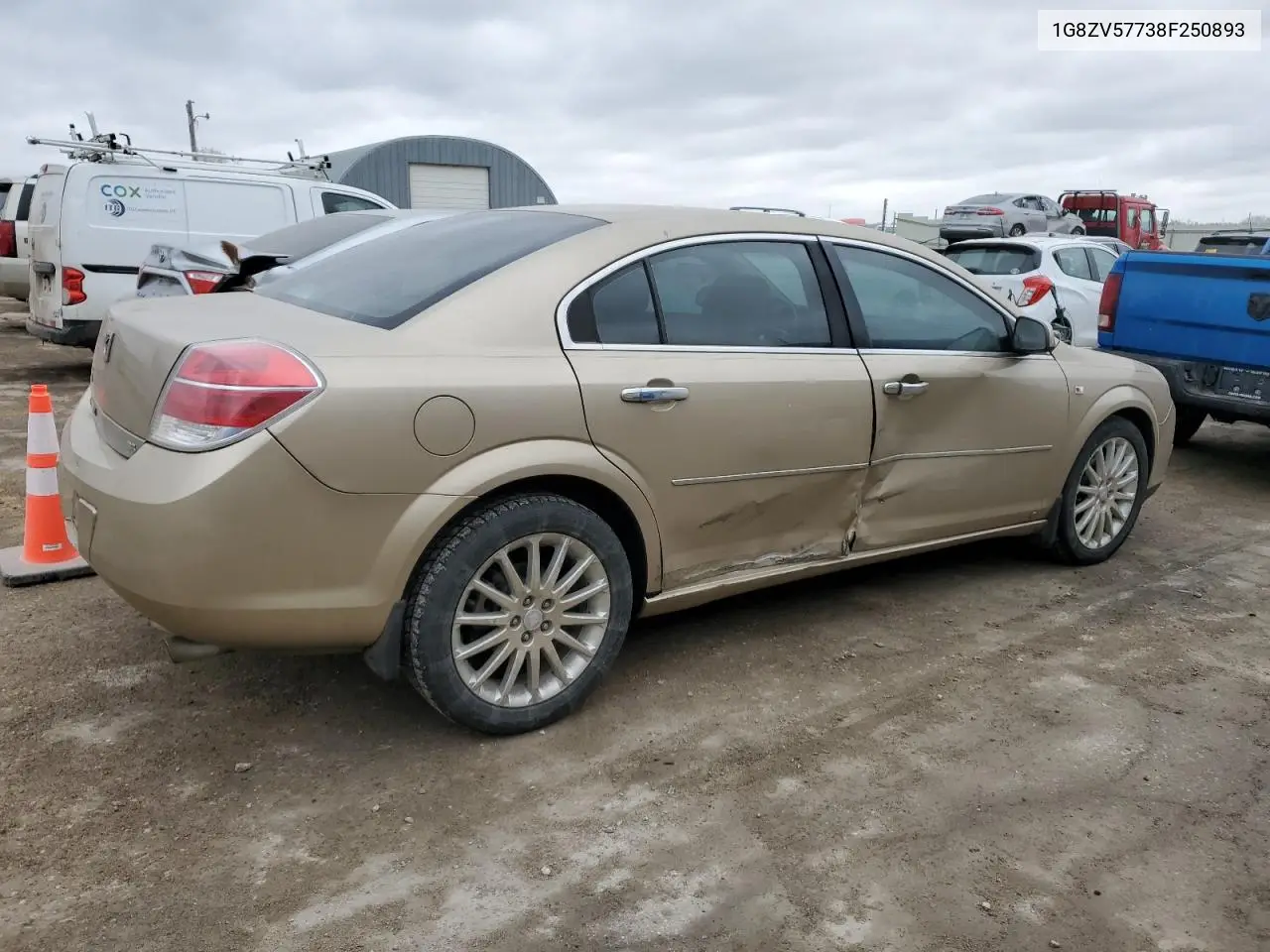 2008 Saturn Aura Xr VIN: 1G8ZV57738F250893 Lot: 49181355