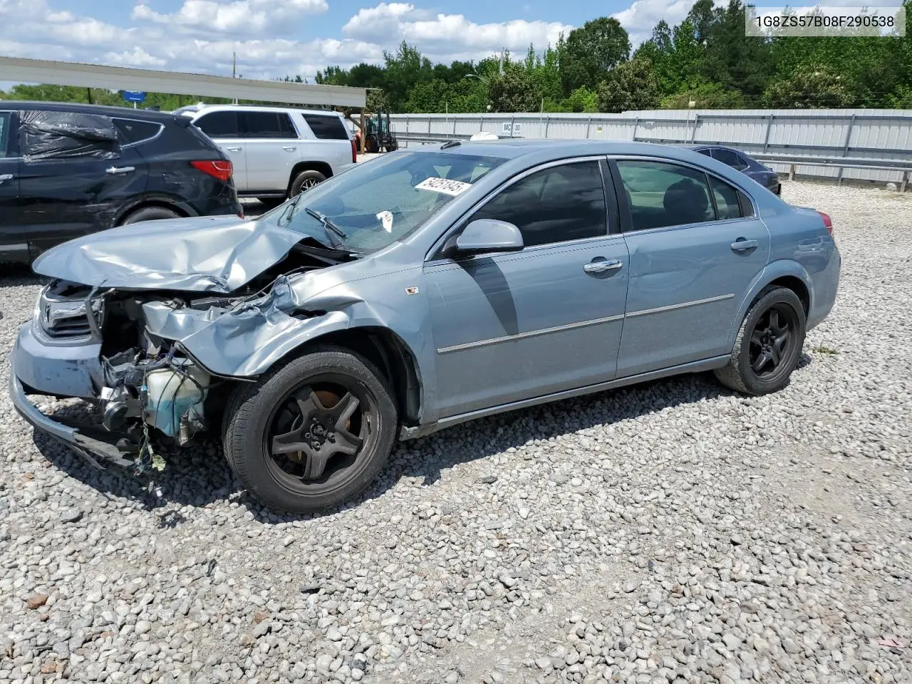 2008 Saturn Aura Xe VIN: 1G8ZS57B08F290538 Lot: 54251845